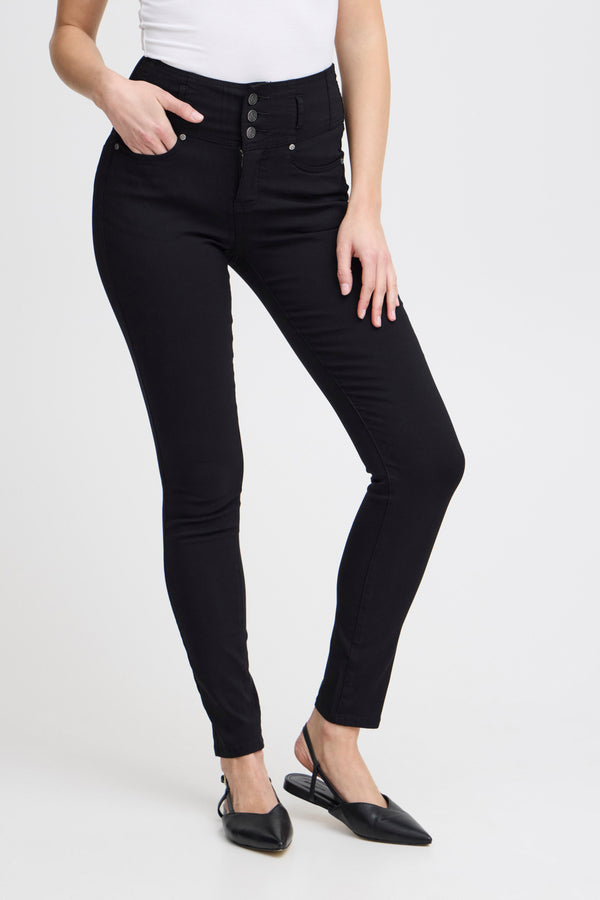 Fransa ZALINFR Women's High Waist Skinny Jeans 601749